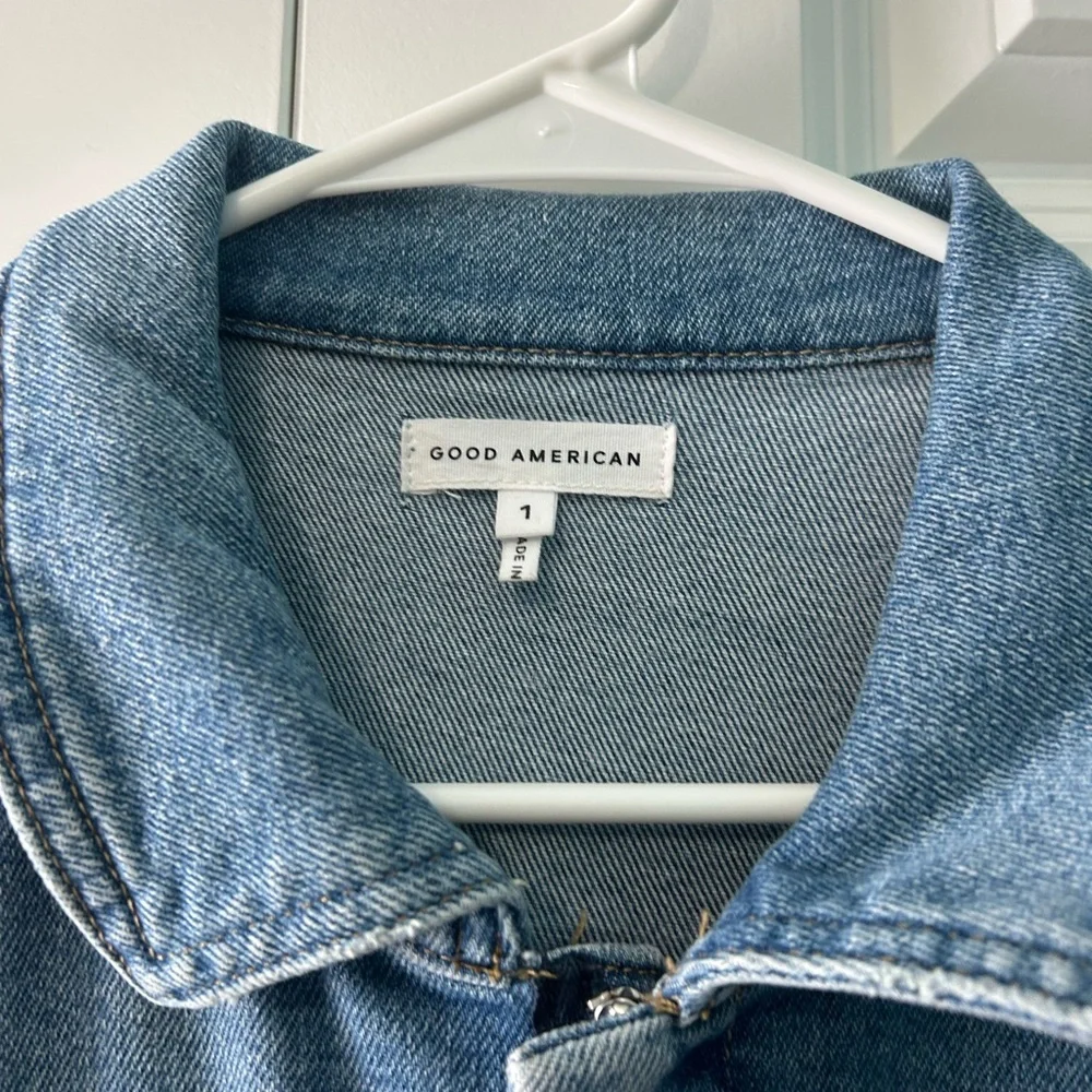 Good American fit for success Denim Jumpsuit size 1 - Picture 2 of 4